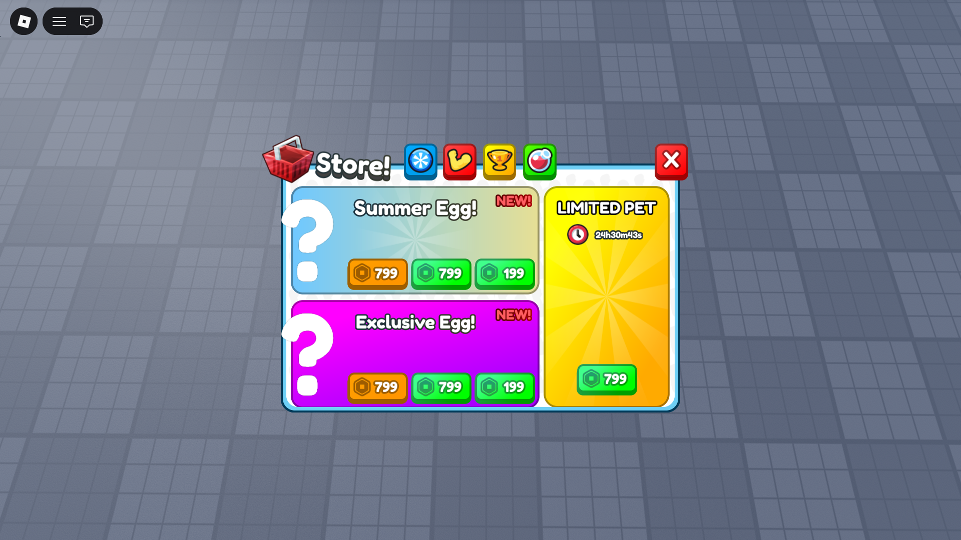 Buy Roblox UI Templates & GUI Packs | Menus, Shops, HUDs and Game ...