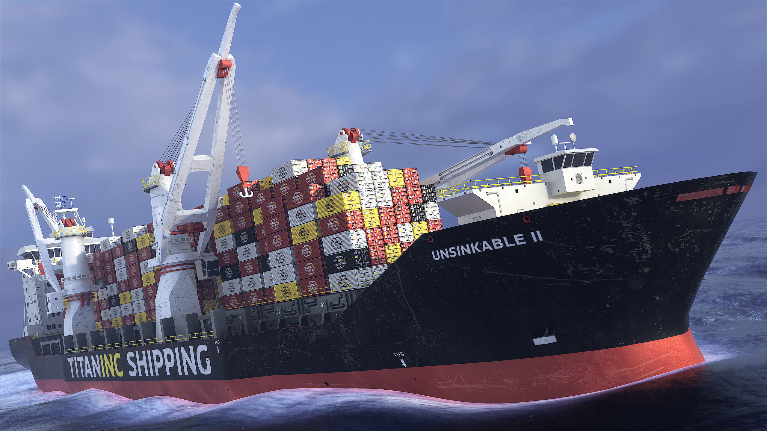 Heavy Lift Cargo Ship TitanINC Shipping