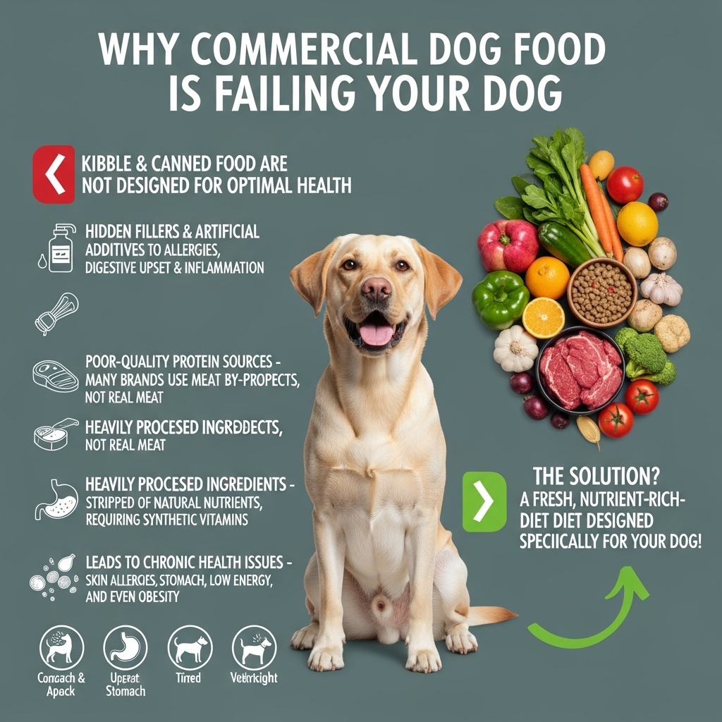 Why Commercial Dog Food Is Failing Your Dog