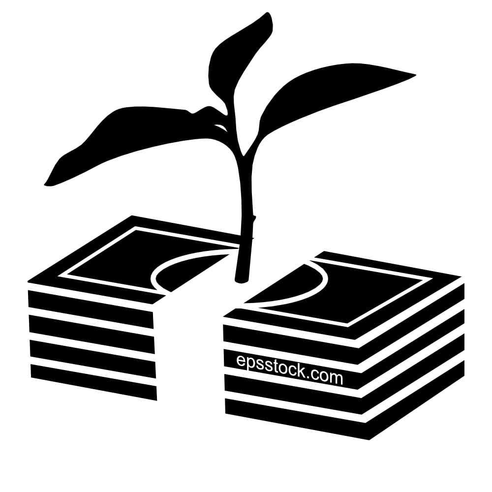 financing, investing, symbol