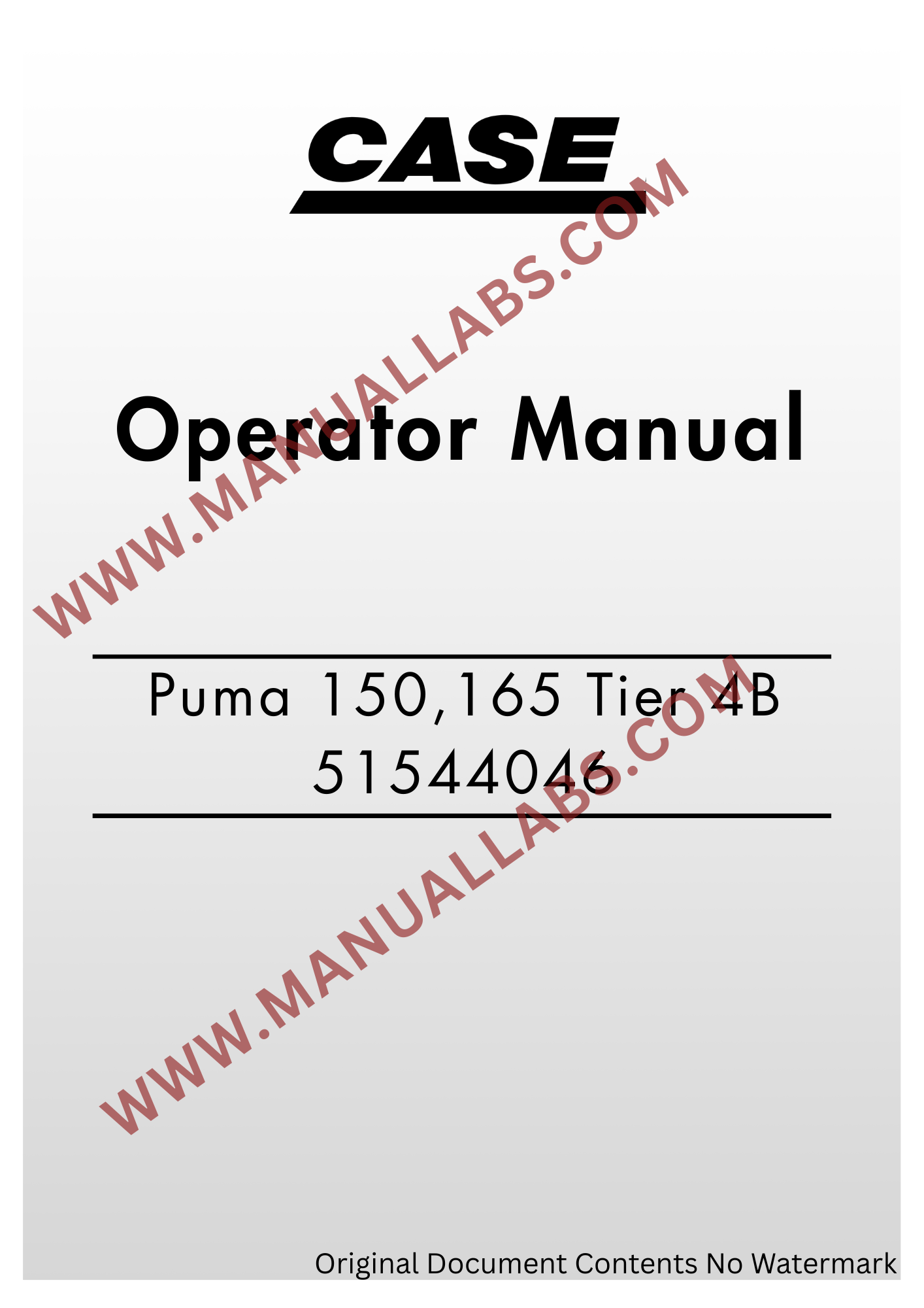Operator Handbook.pdf Case Puma 150,165 Multicontroller Tier 4B 51544046 Operator Manual