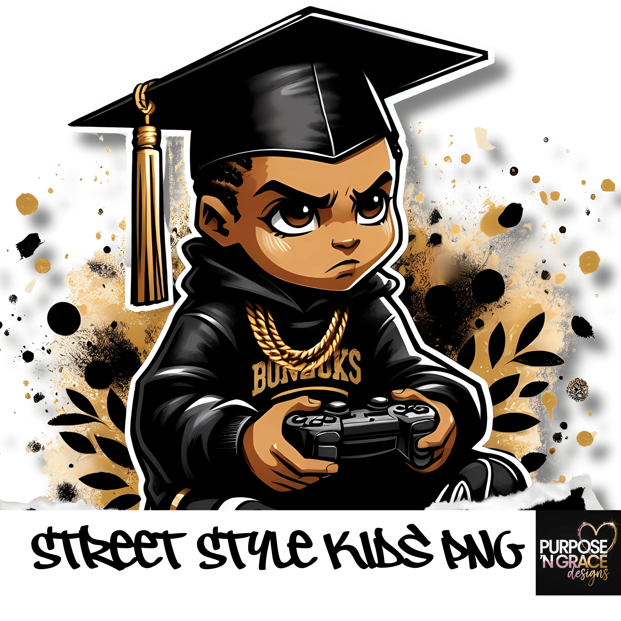 Graffiti, Grit & Grad 8 PNG Pack - Payhip