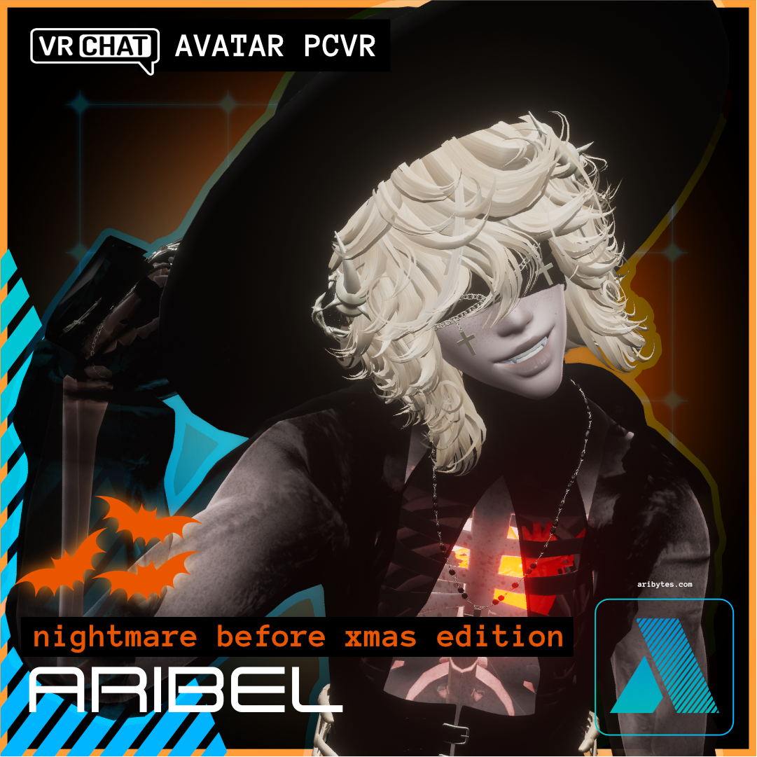 Nightmare before Xmas Aribel · VRChat Avatar (PCVR)
