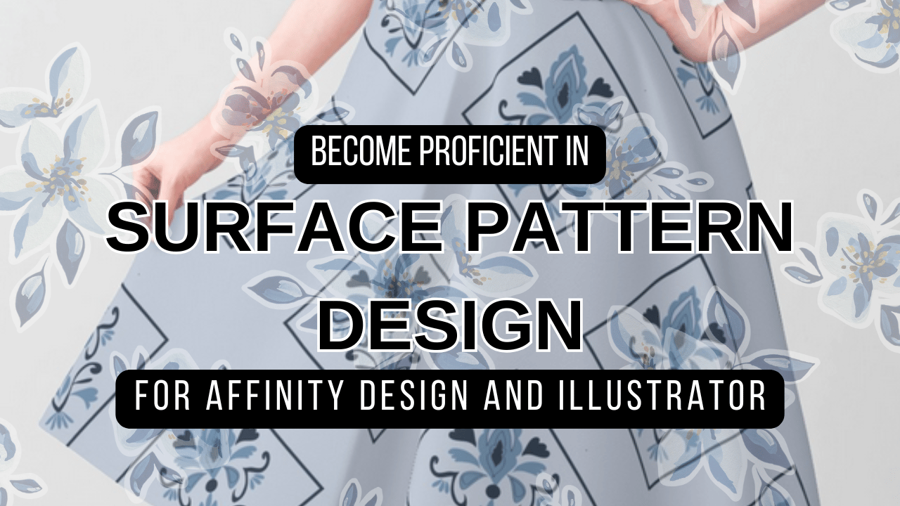 Surface Pattern Design for Affinity Designer & Illustrator Desktop