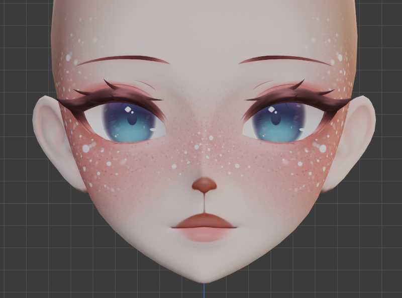 Starlight's Anime head "deer" face texture