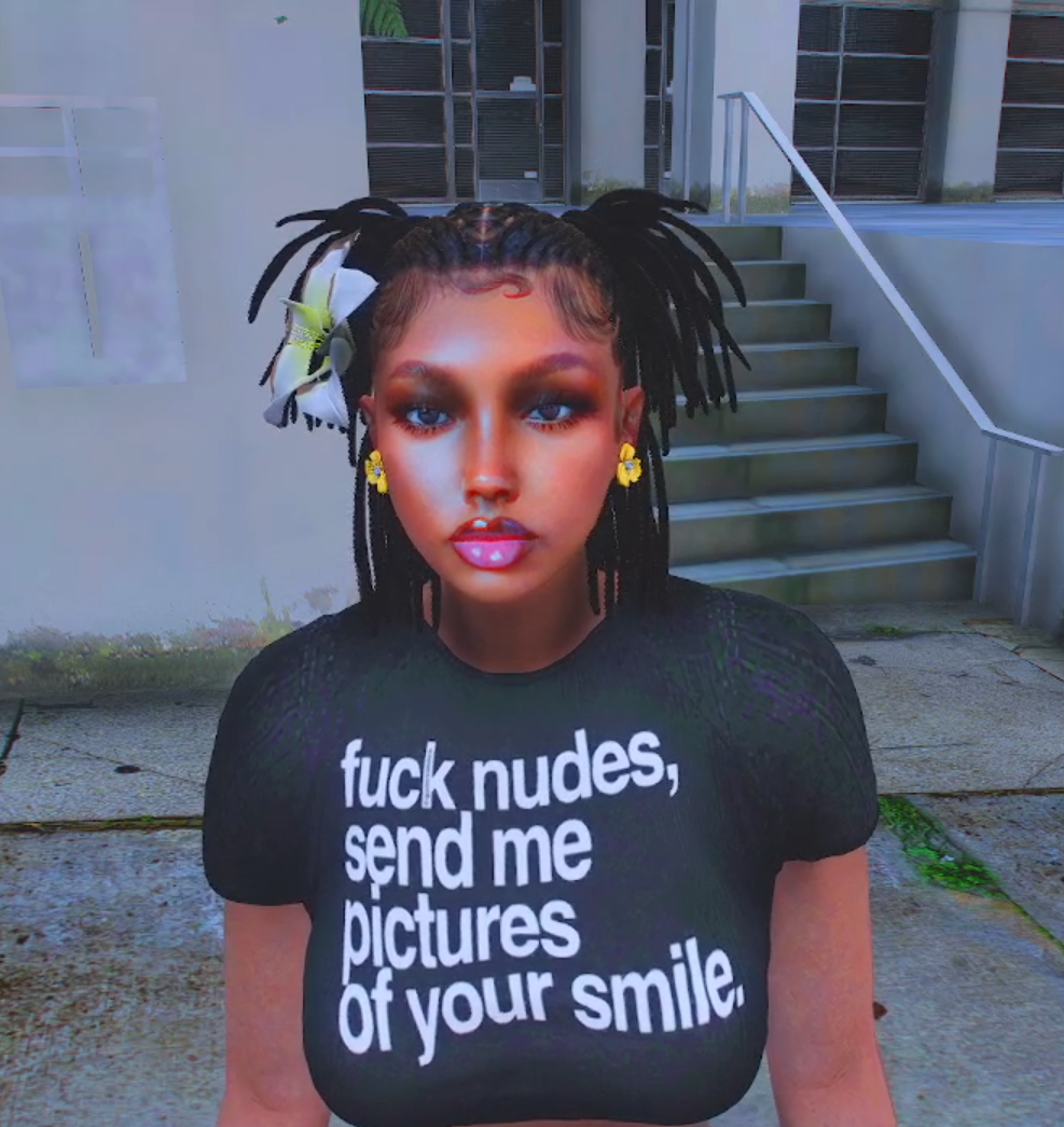 how she looks ingame!