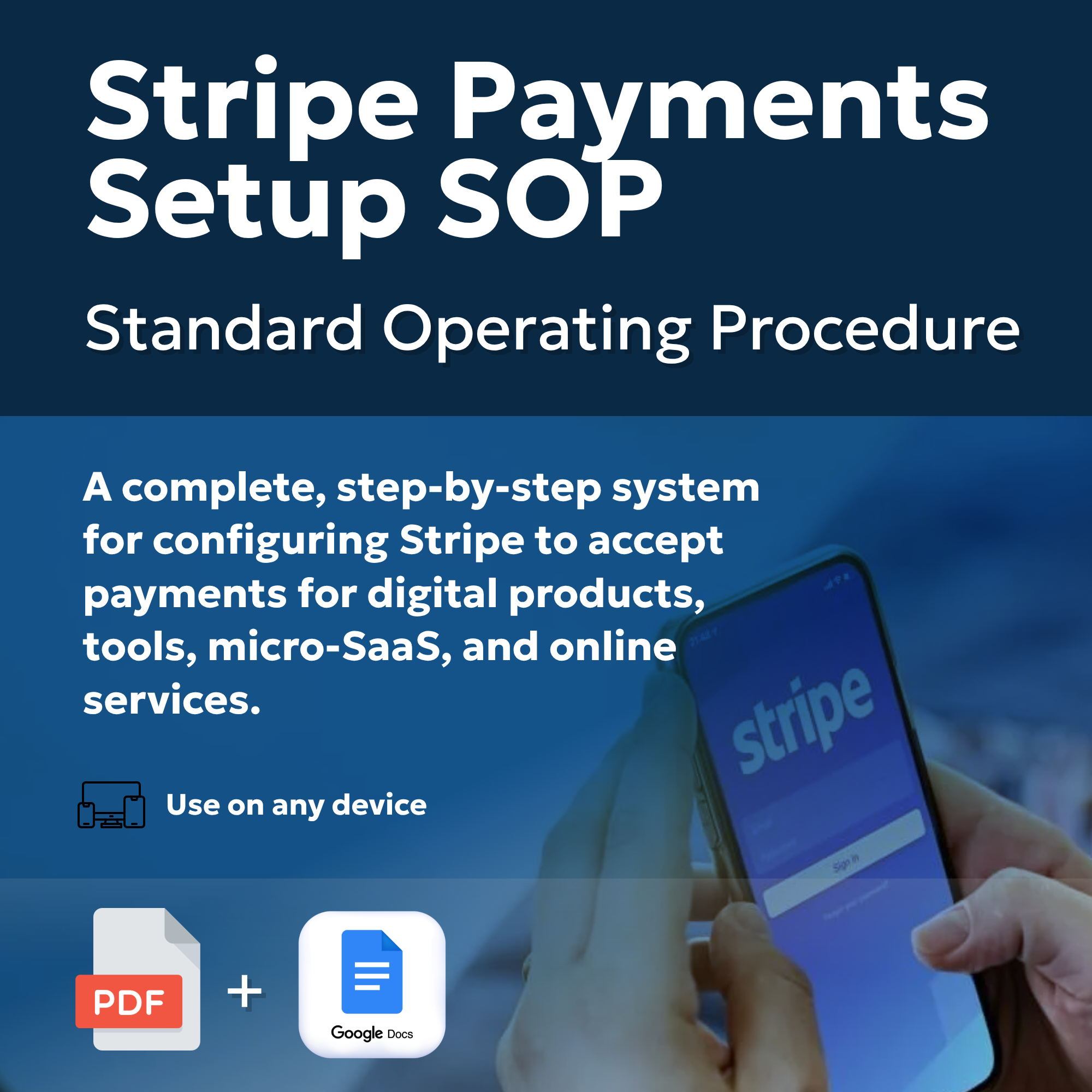 Stripe Payments Setup - Standard Operating Procedure - Payhip