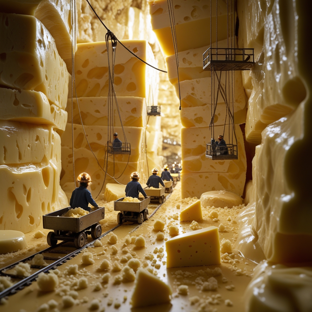 A hyper detailed and ultra cheese cavern realistic - Payhip