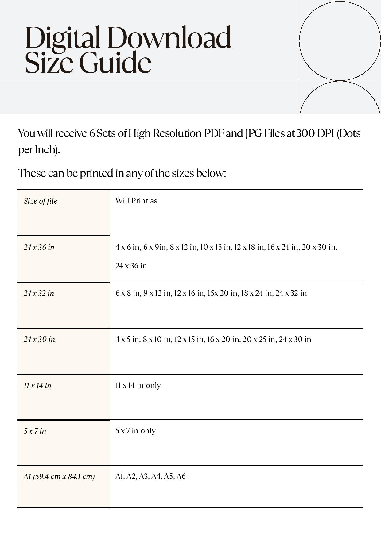 Size Guide