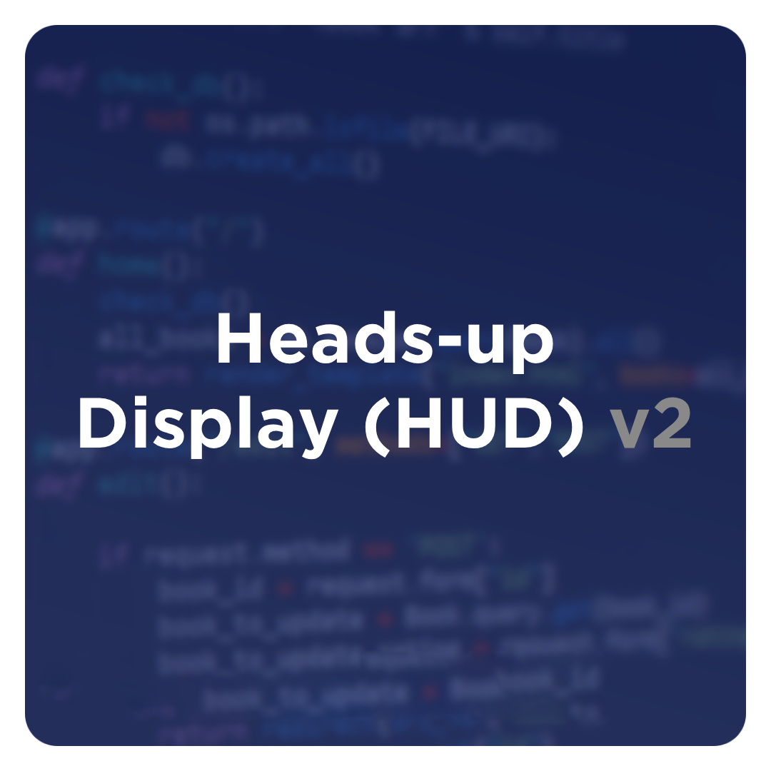 Heads-Up Display (HUD) v2 - Payhip