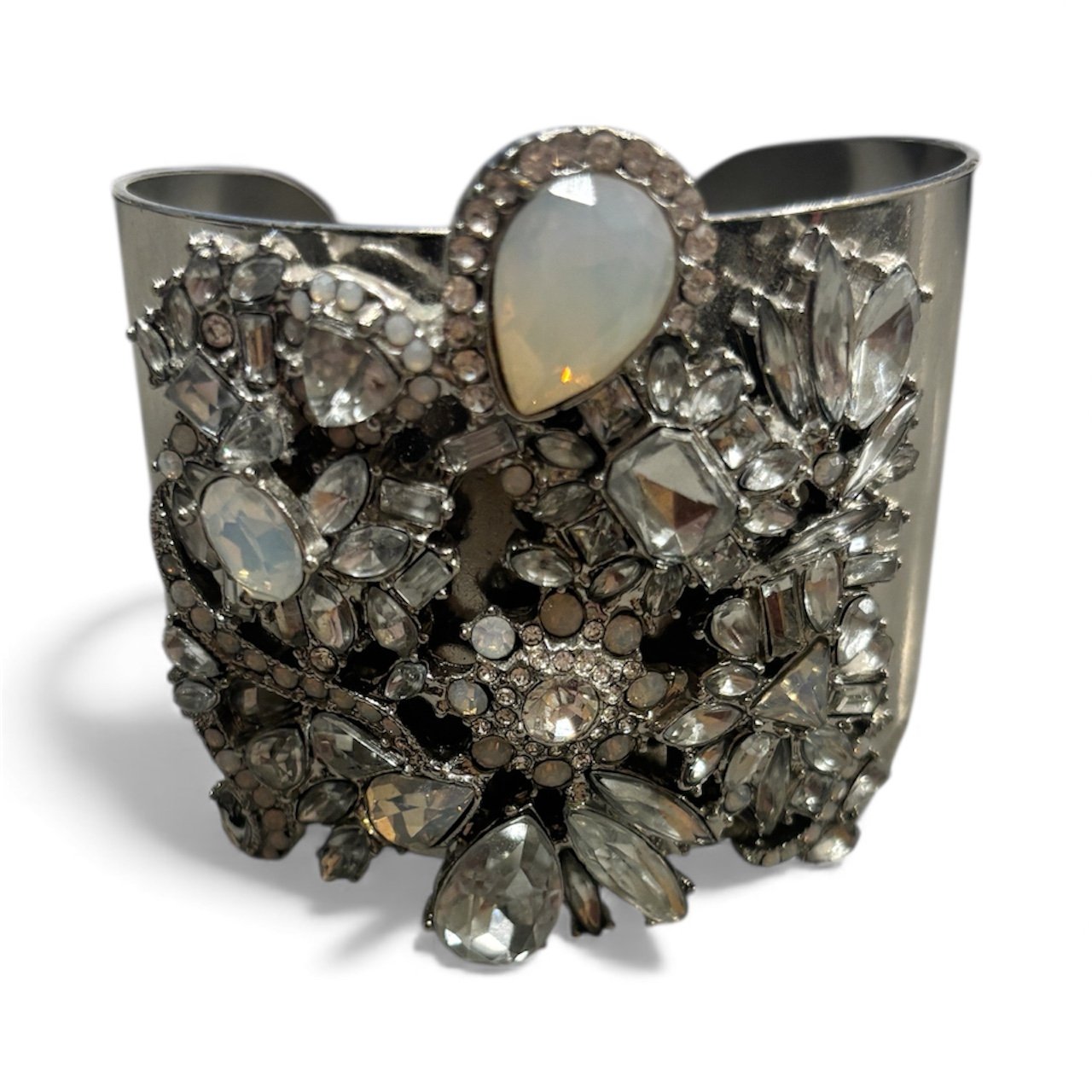Crystal Statement Cuff Bracelet - Payhip