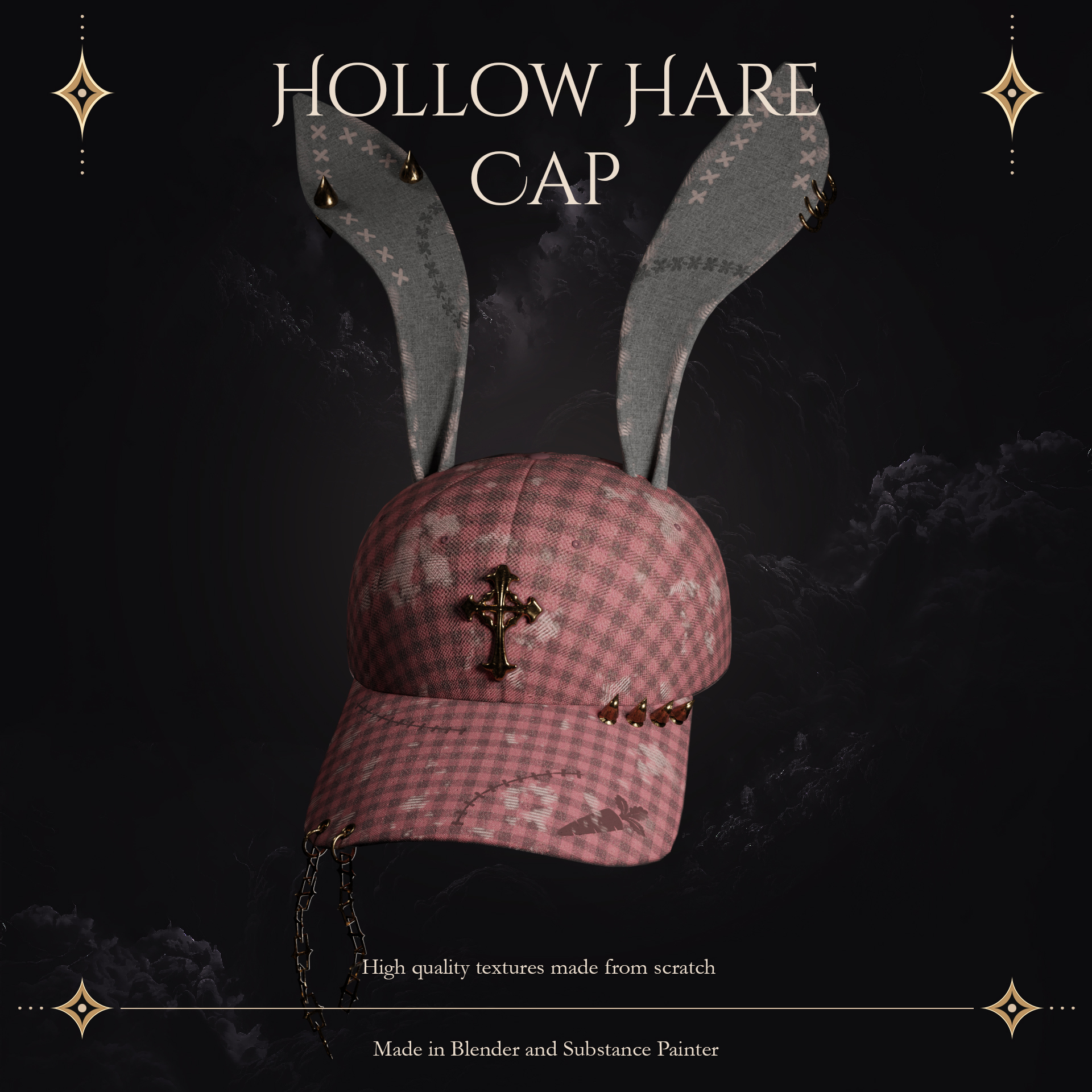 Hollow Hare Cap - Payhip