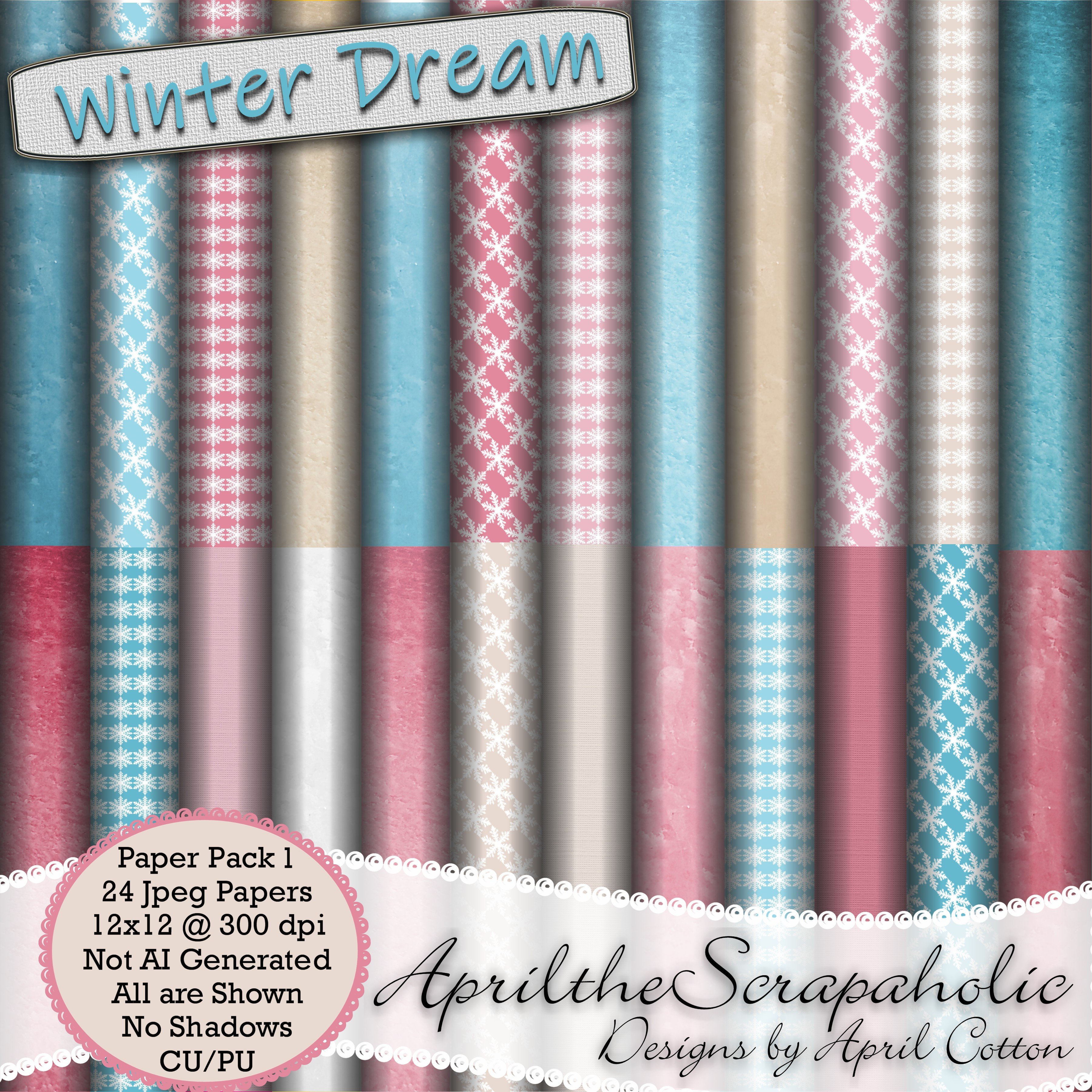 Winter Dream - Paper Pack 1 - Payhip