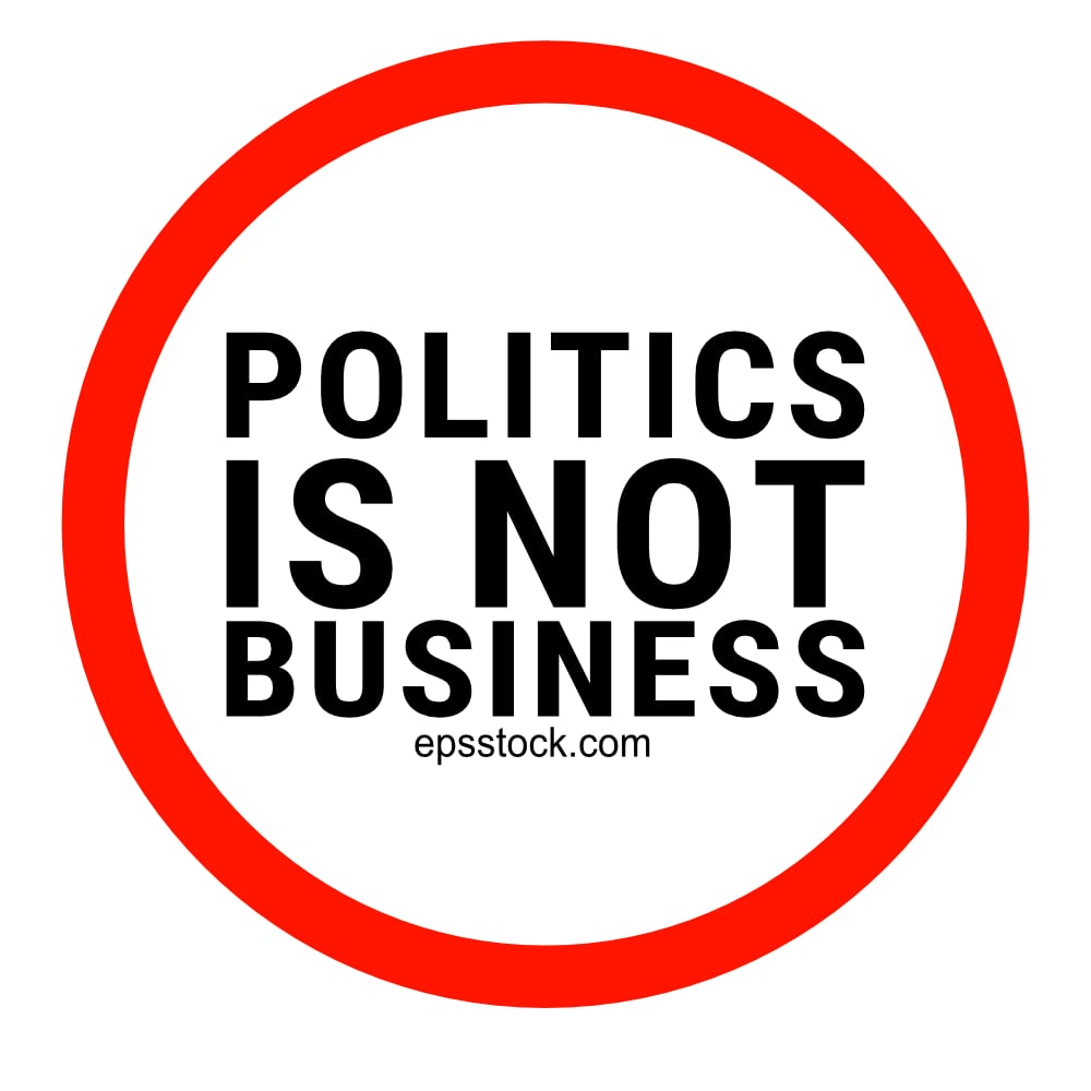 politics is not business