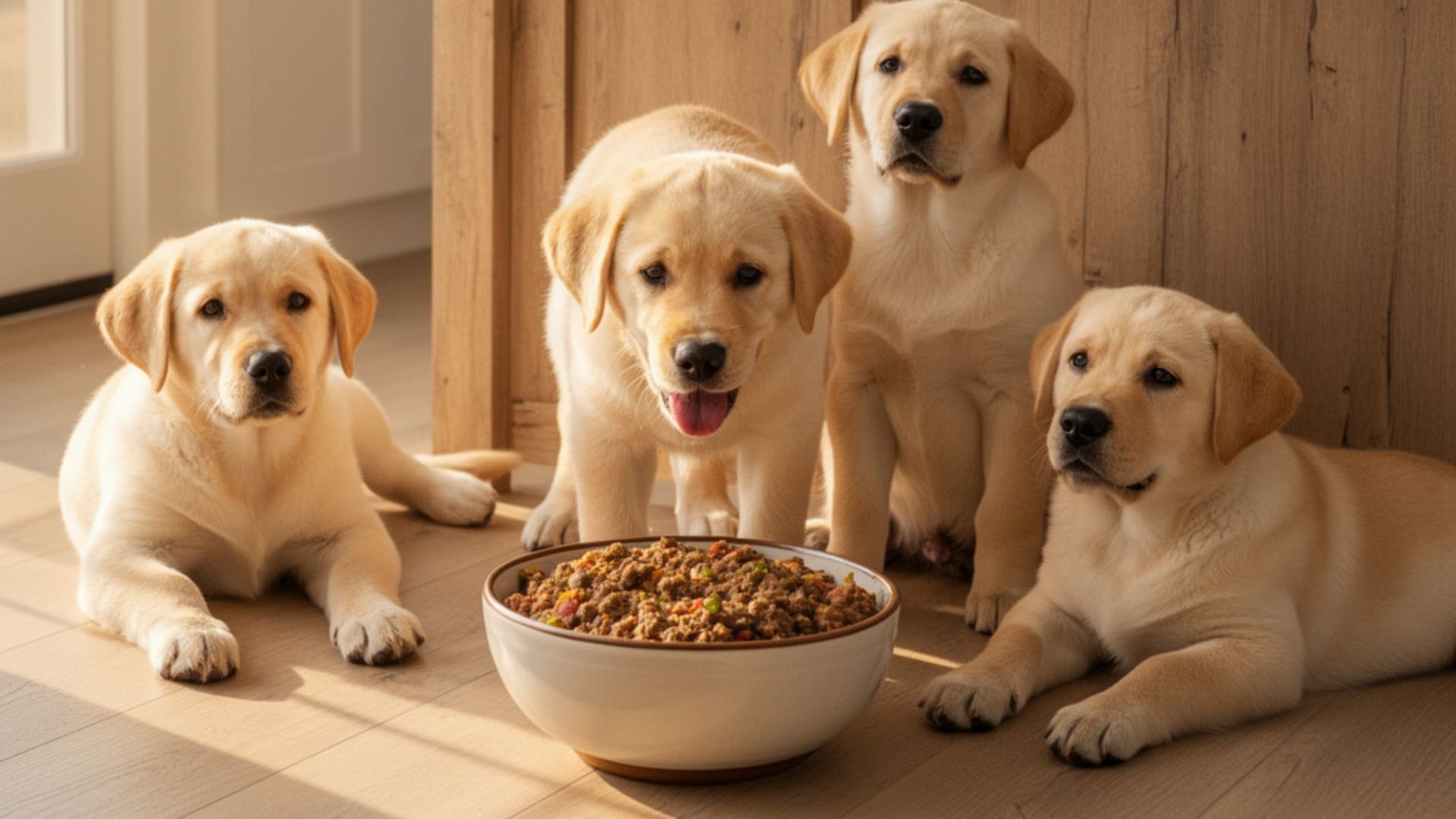 Homemade Dog Meals for 6 to 8 Months