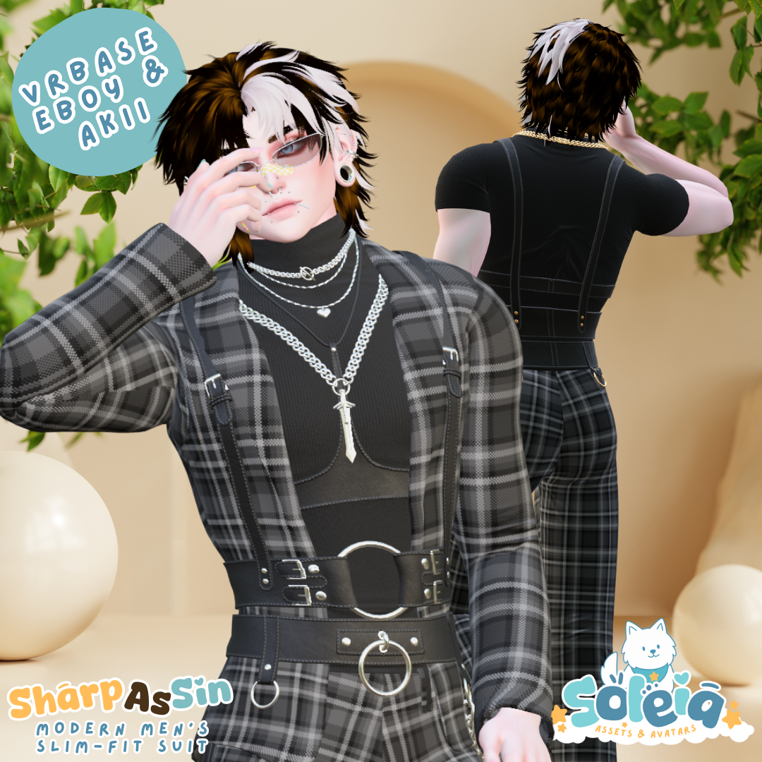 Sharp As Sin: 9pc Modern Men’s Slim-Fit Suit - Outfit Set (20+ colors)