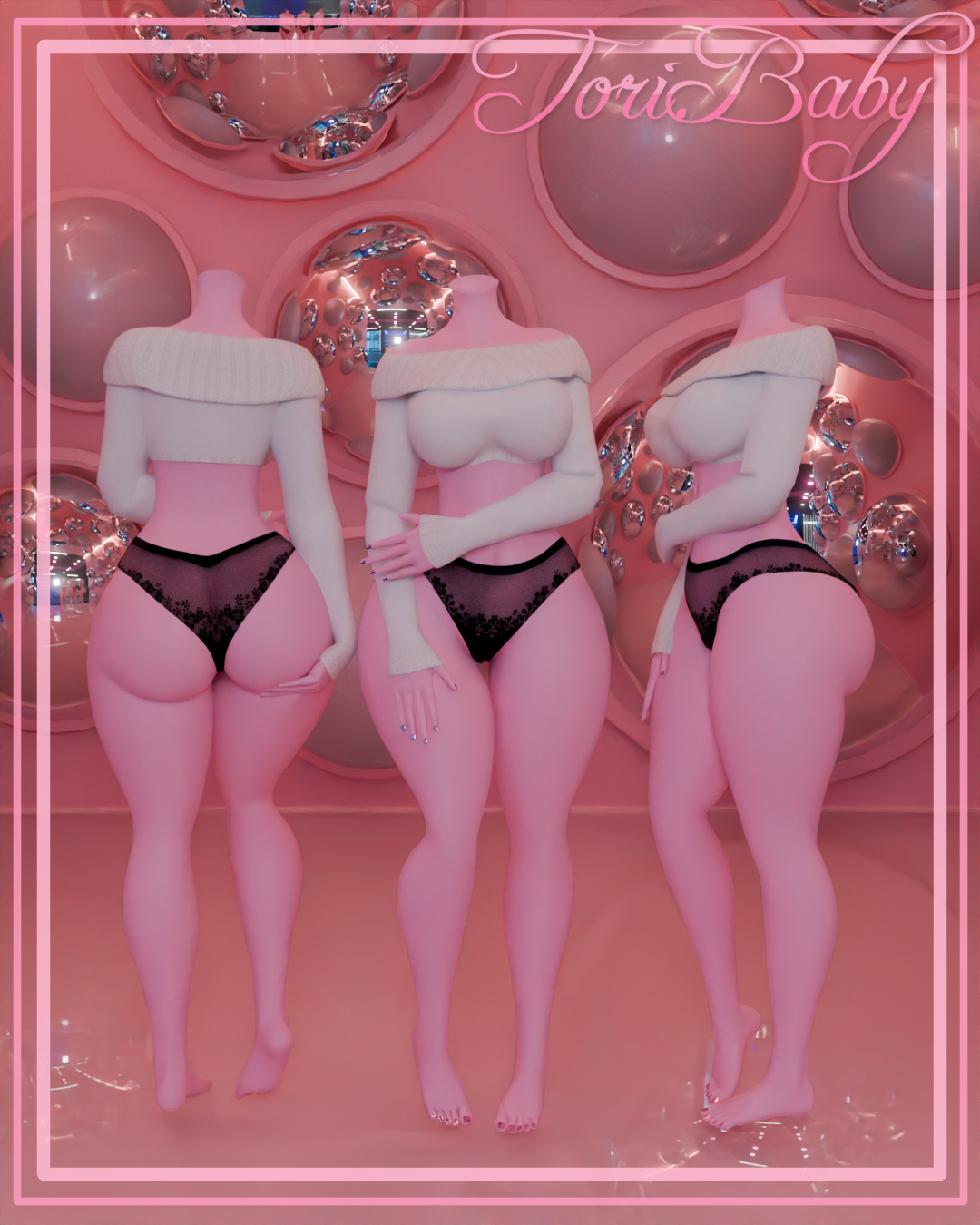 'COMFY SL*T' Sweater & Panty set-TVF