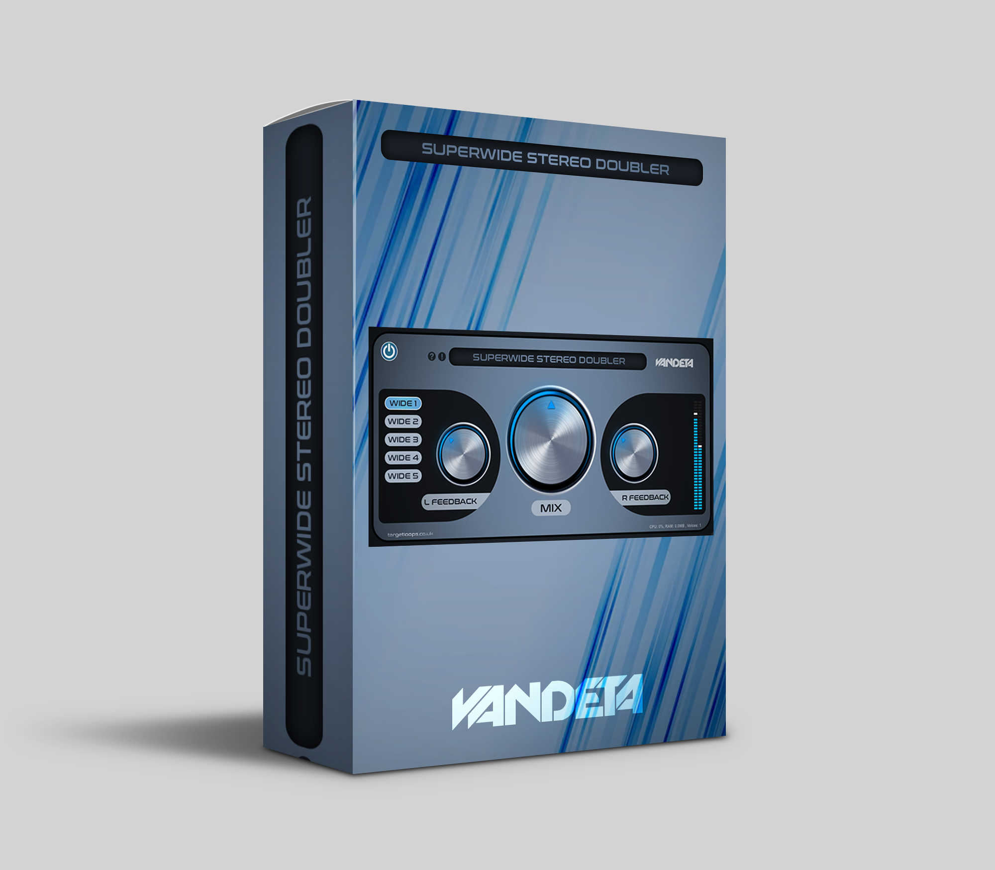 SuperWide | Stereo Doubler VST Plugin by Vandeta