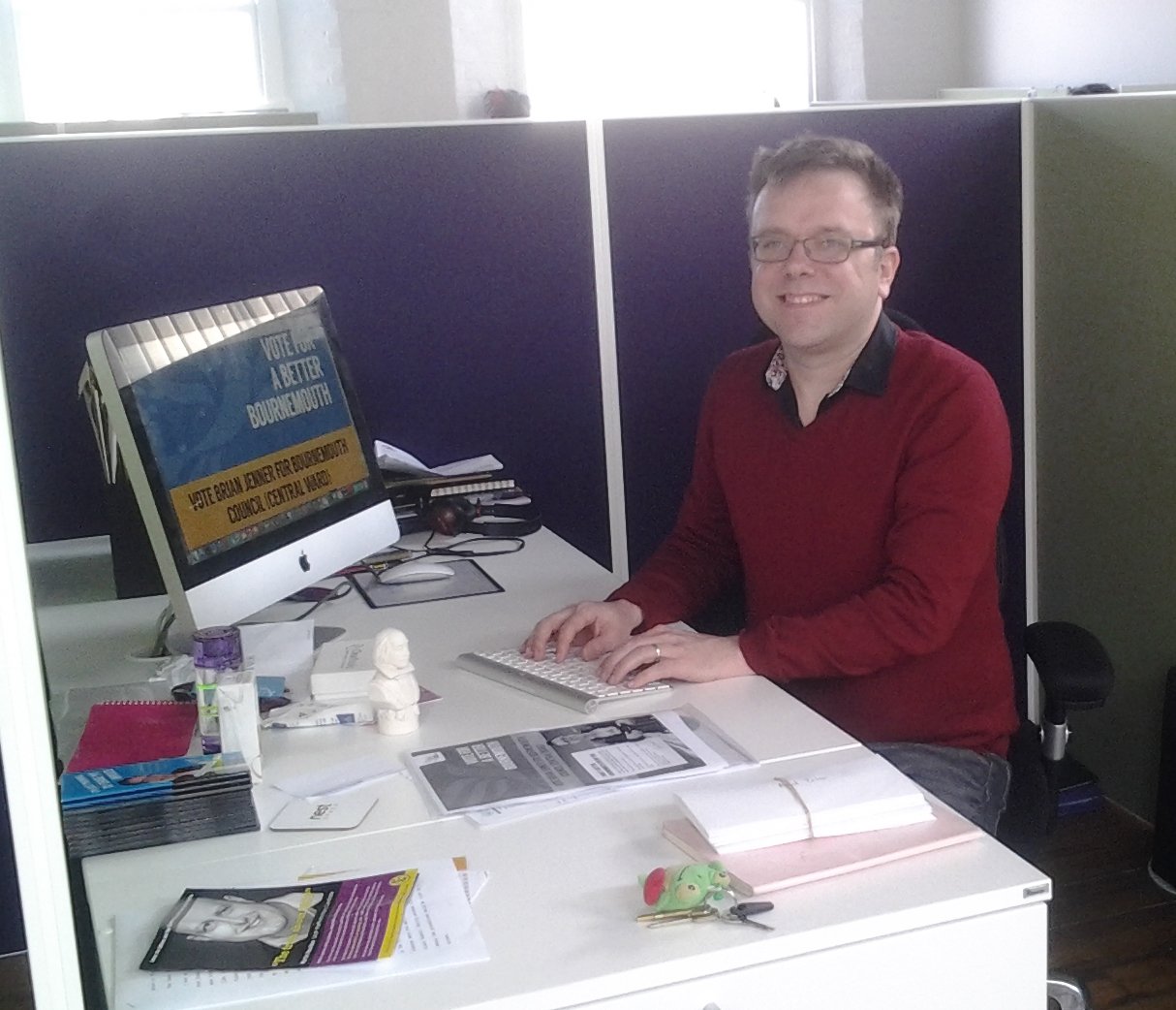Brian Jenner in The Old School House, Boscombe