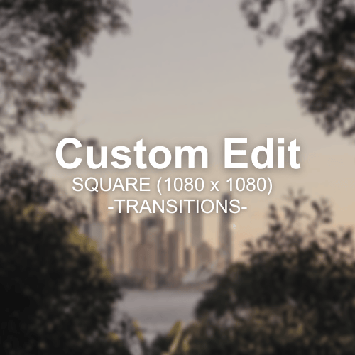 Custom Edit - with transitions- Square - Payhip