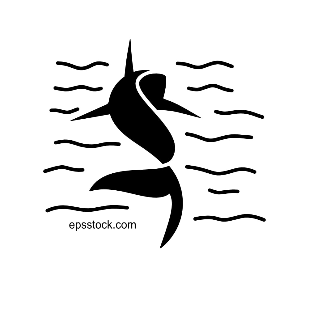 Shark in shallow water