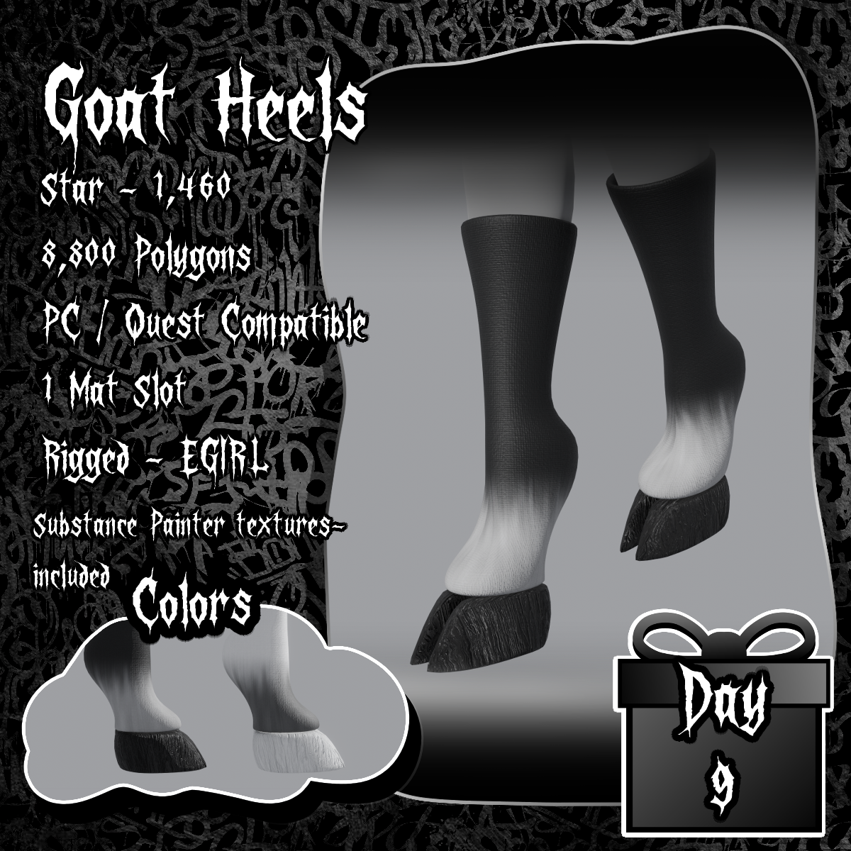 ⛧Goat Heels ⛧ Advent Calendar FREE