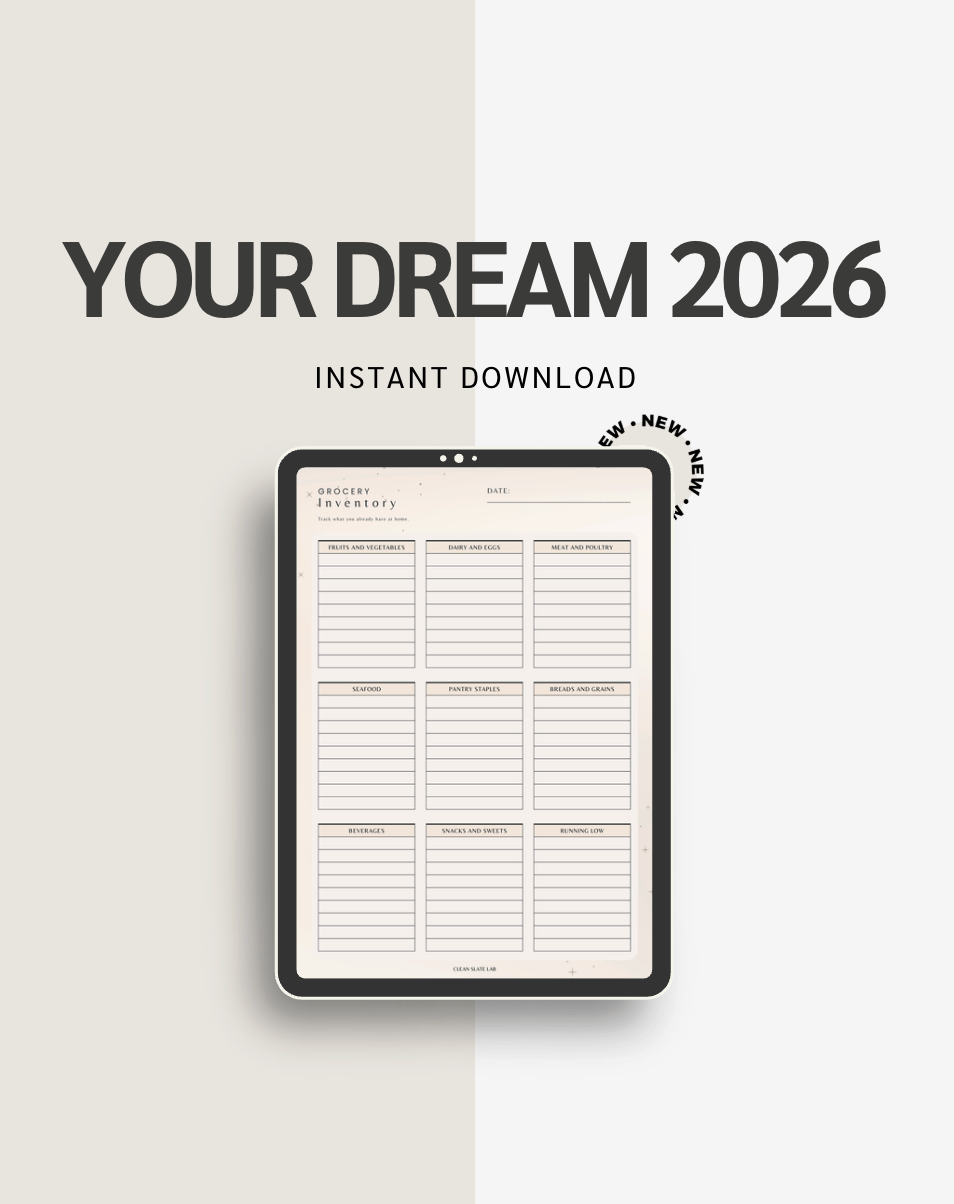 2026 Dream Me Ultimate Planner Bundle | 88-Page Aesthetic Life Planner ...