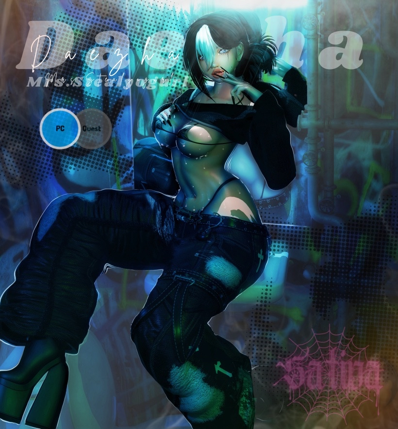 DAEZHA - VRCHAT AVATAR - PC ONLY (FREE IN SERVER!)