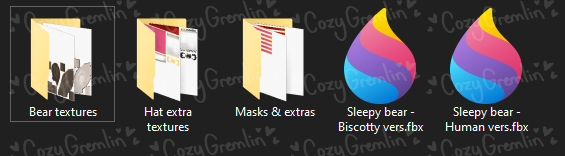 Bear set file preview