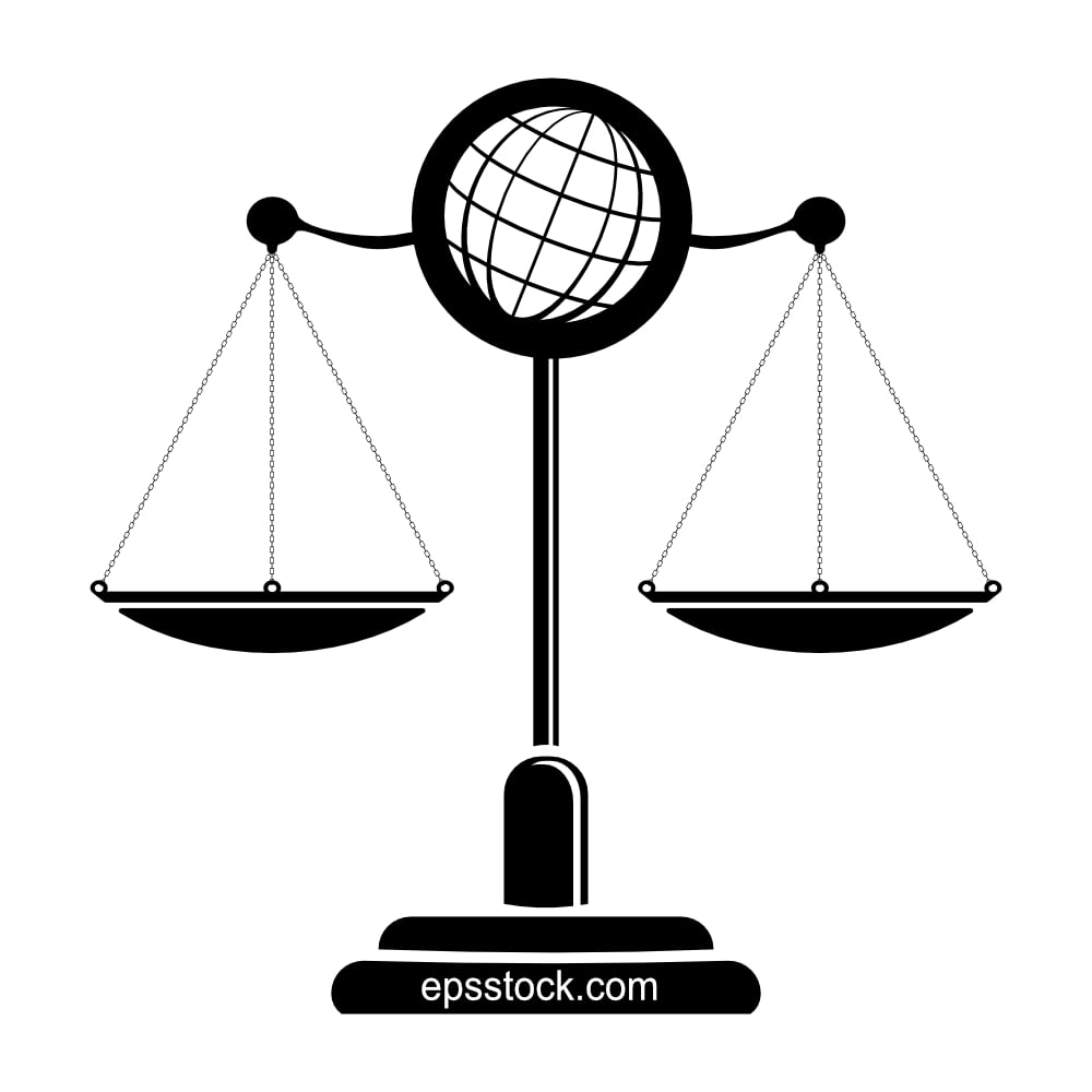 International law symbol