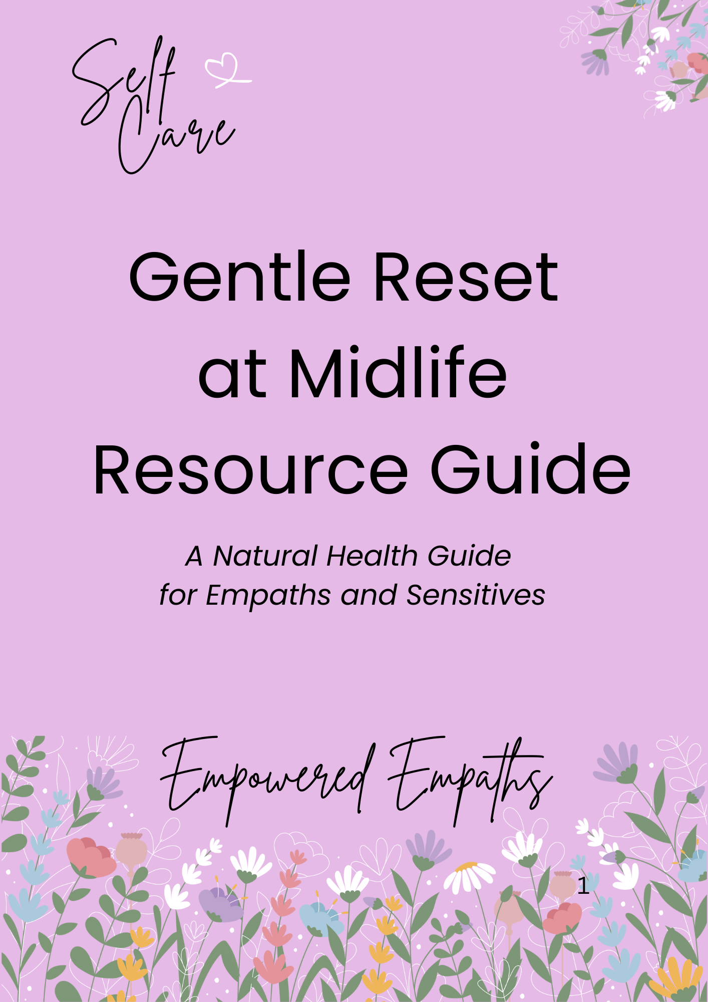 Gentle Reset at Midlife - Resource Guide - Payhip