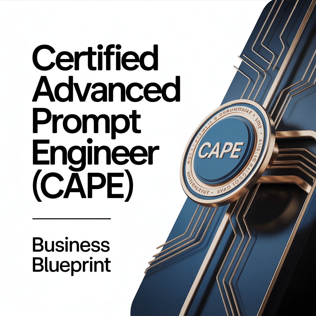 Stop Guessing: Why Advanced Prompt Engineering Certification (CAPE) is ...