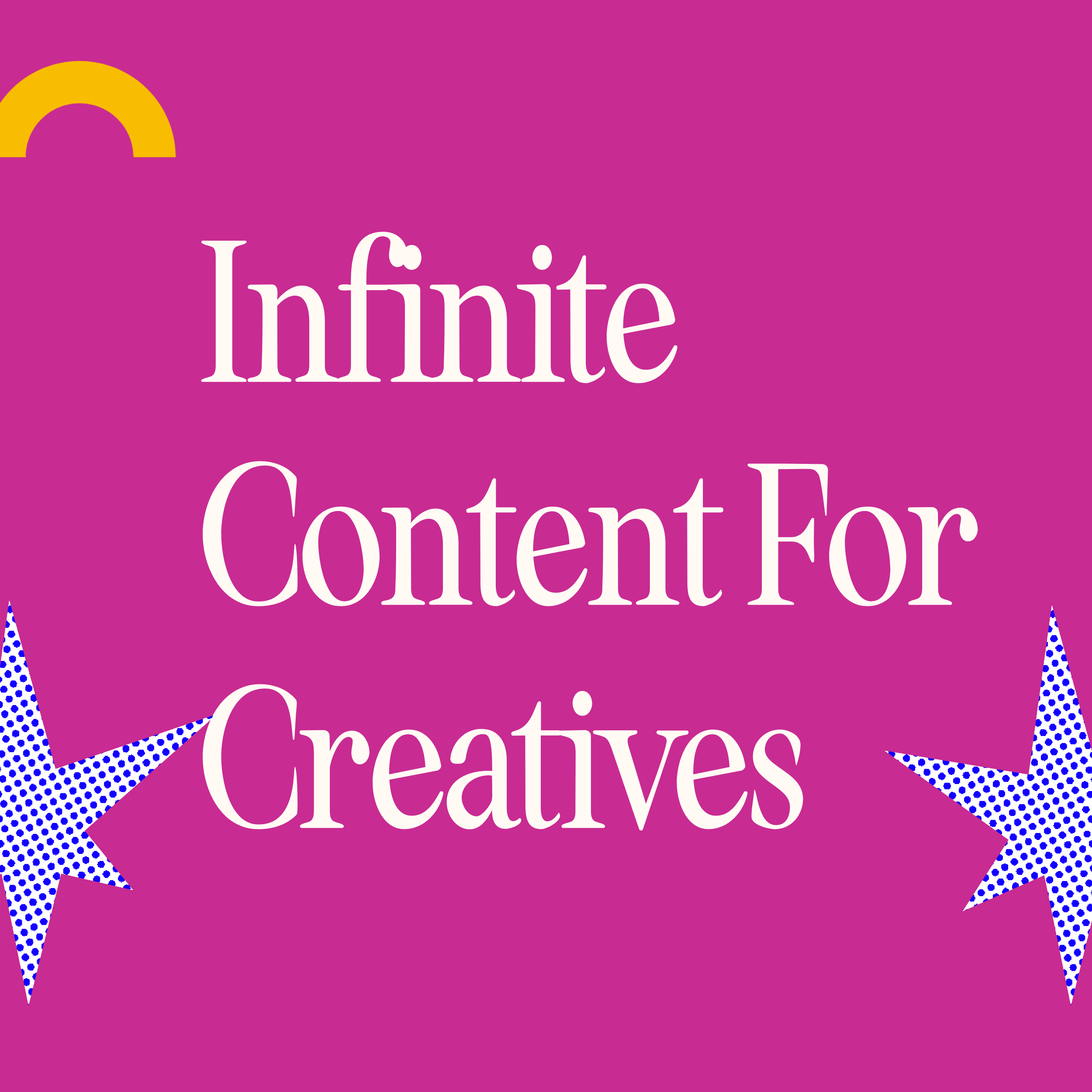 Infinite Content For Creatives - Payhip