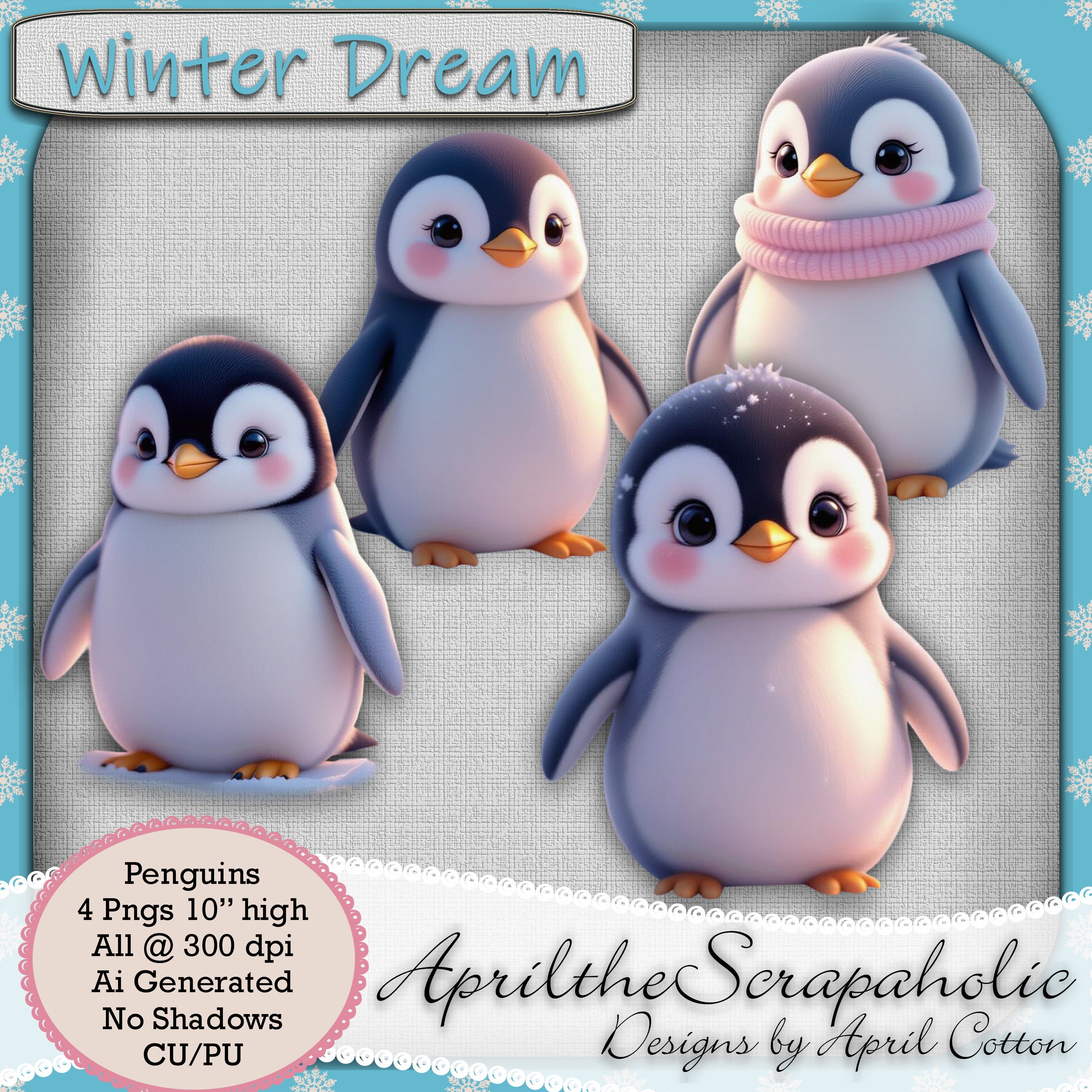 Winter Dream - Penguins - Payhip