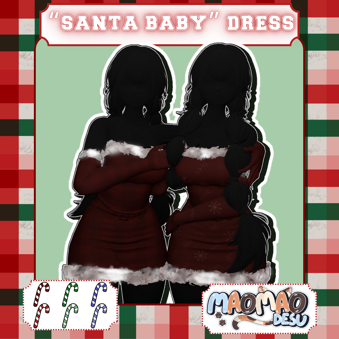 ୨୧・010 - "Santa Baby" Dress