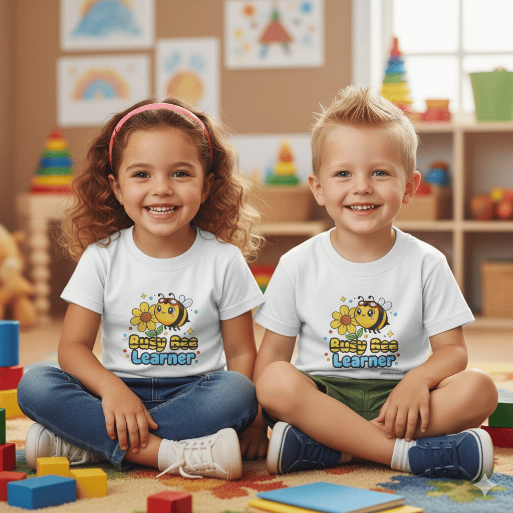 Busy bee learner t shirt