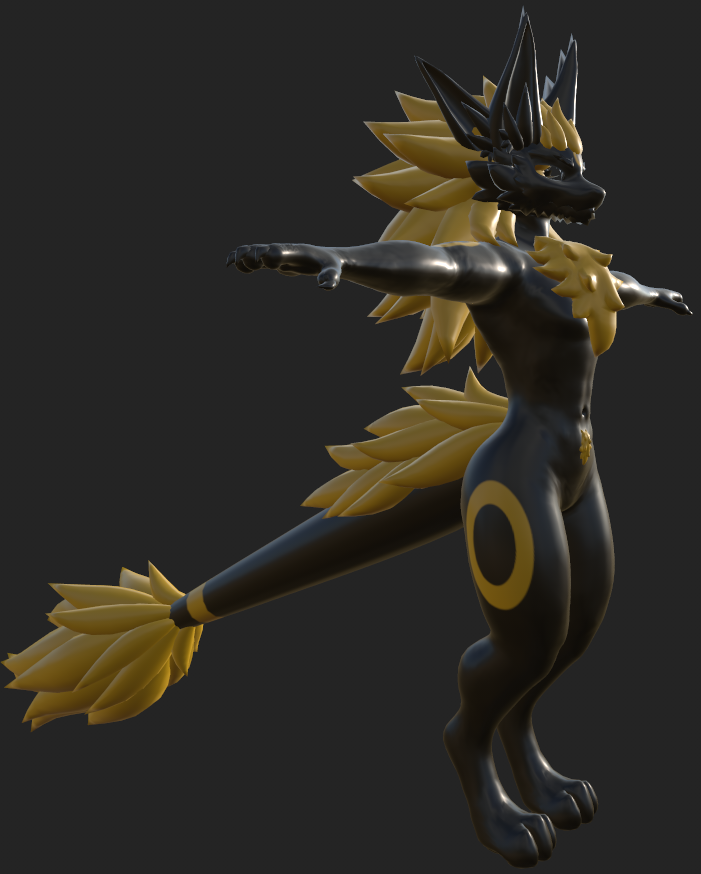 [Umbreon Nightbeast] Nightbeast Textures