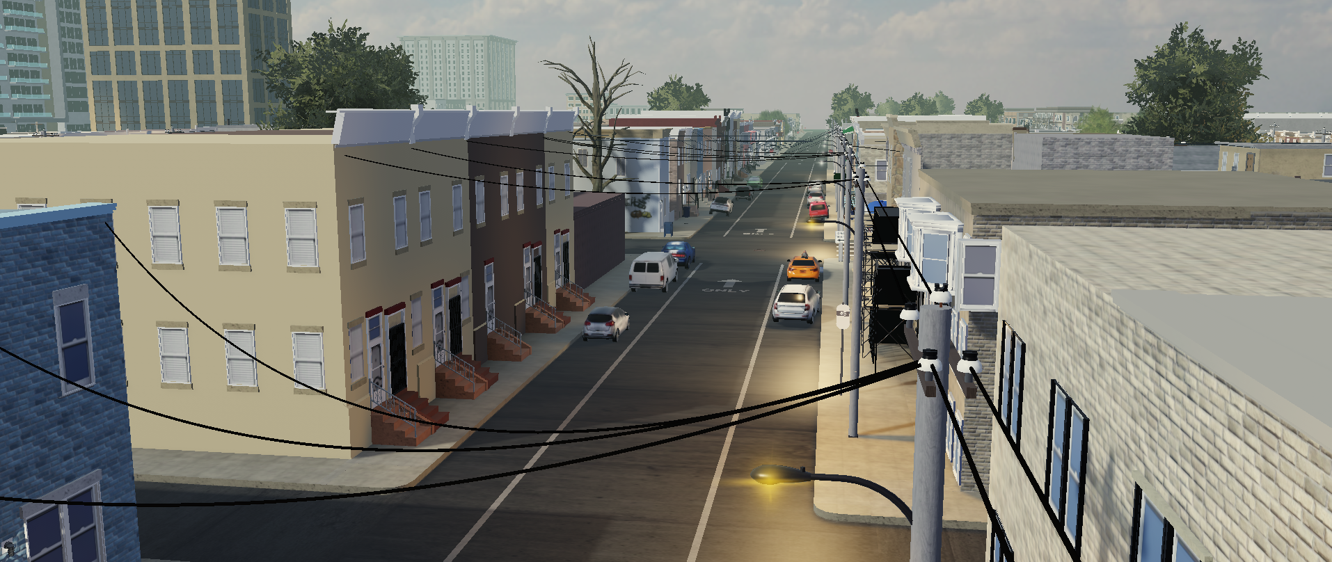 Smg Rp Map South Philly-Style Urban City – Dense Roleplay Map for Roblox