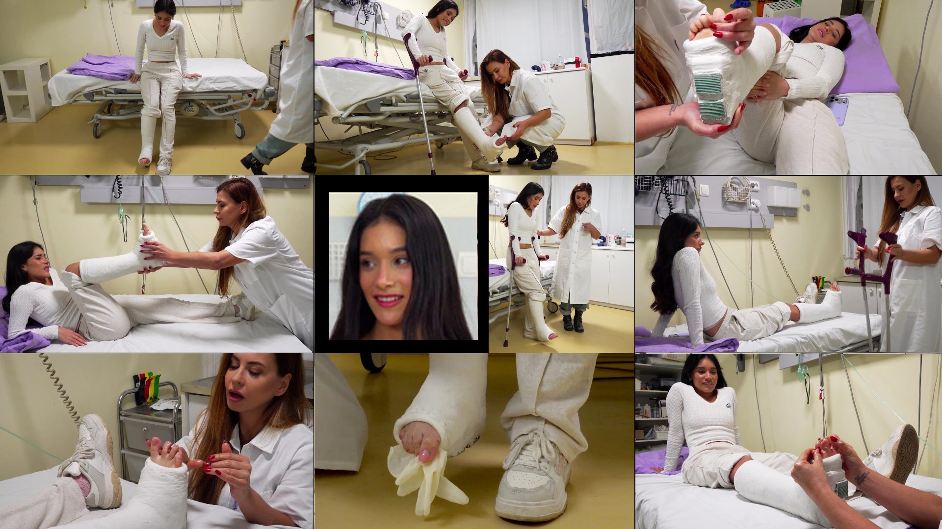 Carolina SLWC Cast Check and To Massage at the Clinic (HD 1920X1080 ...