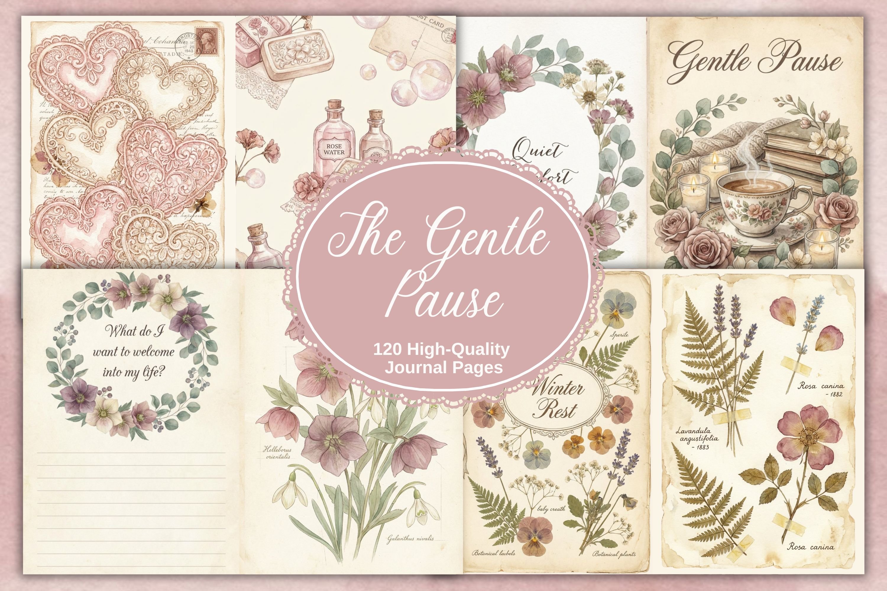 Gentle Pause — Self-Care Journaling Kit