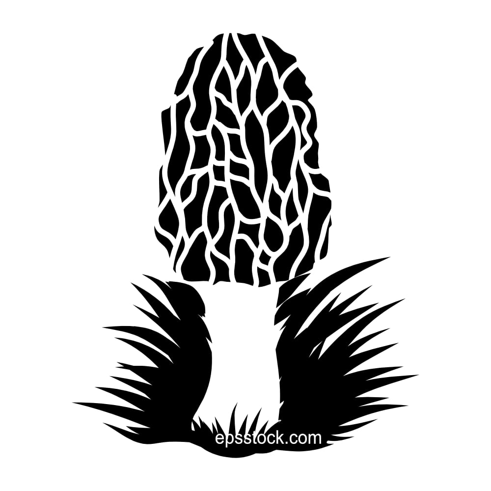 morel mushroom symbol