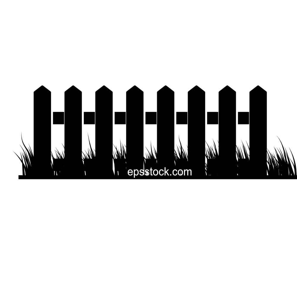 wooden fence symbol