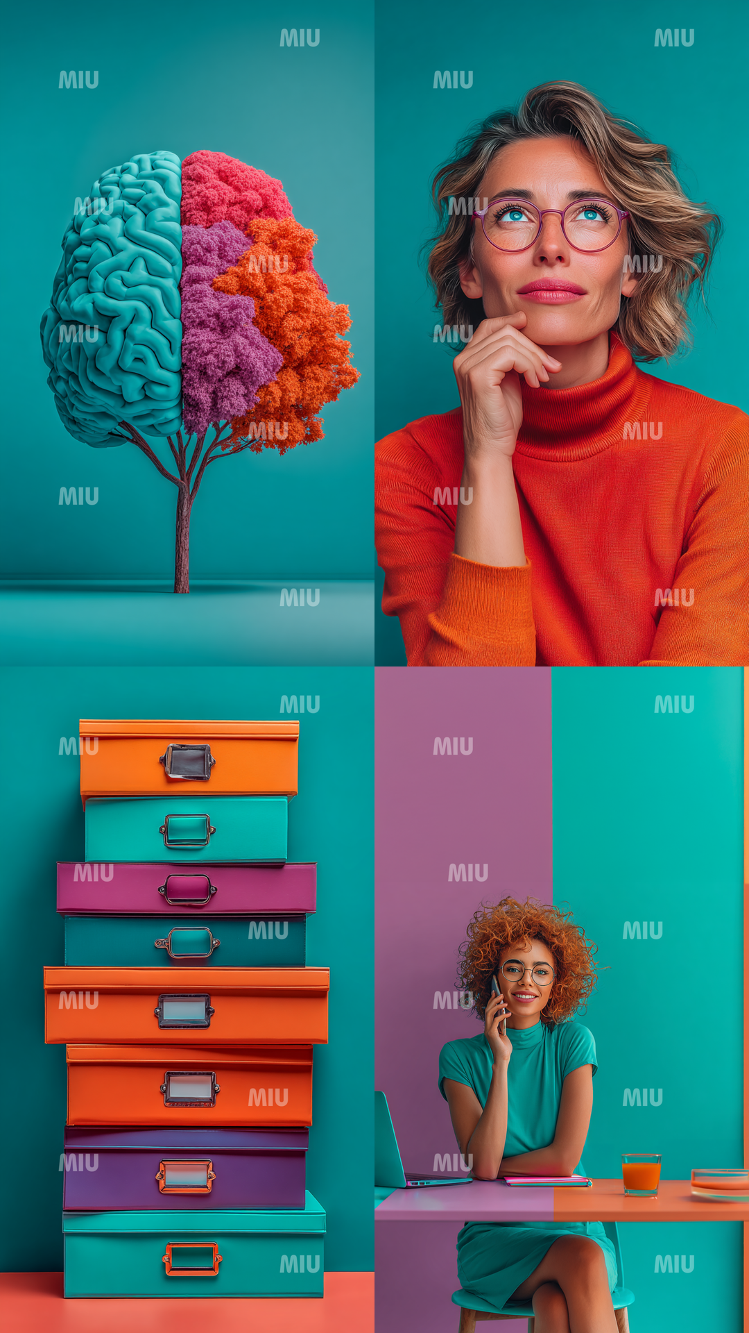 Pack Entrepreneuse Clarté Créative – univers coloré et inspirant dédié à la clarté, la stratégie et la créativité entrepreneuriale