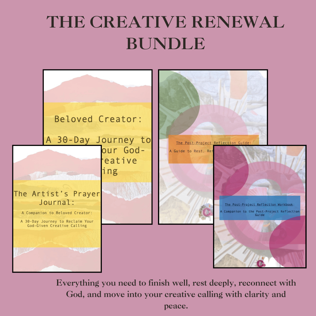 The Creative Renewal Bundle: Guide Workbook Prayer Journal 30-Day ...