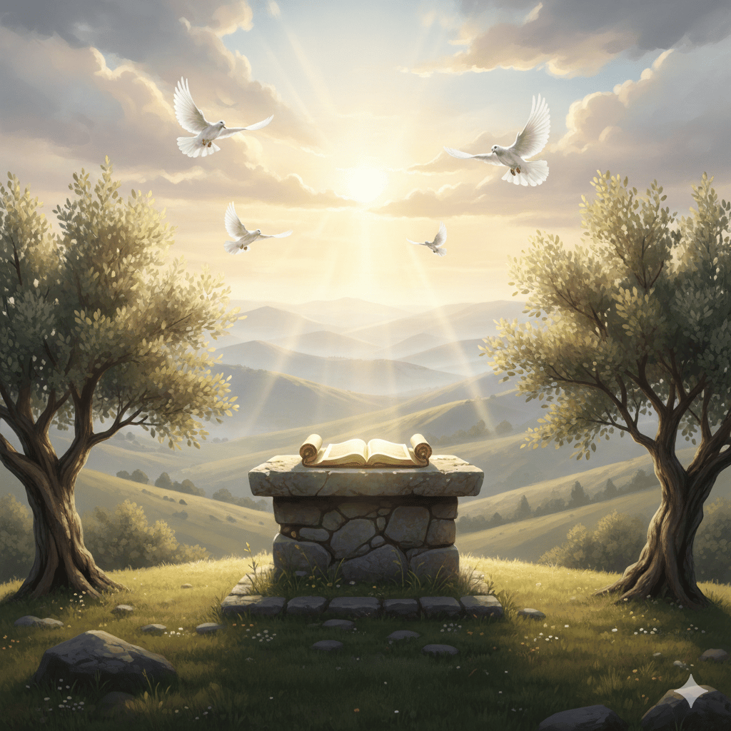 A serene biblical scene - Payhip
