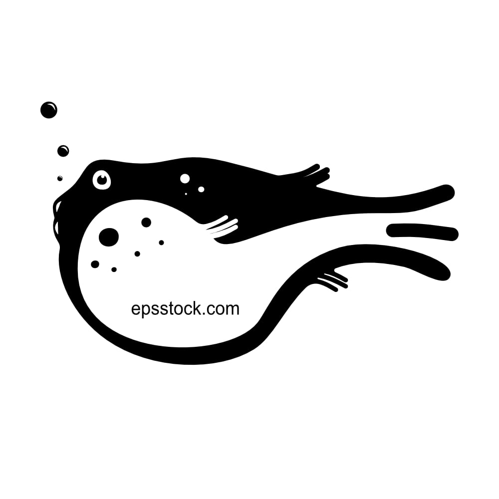 Fugu Fish Logo