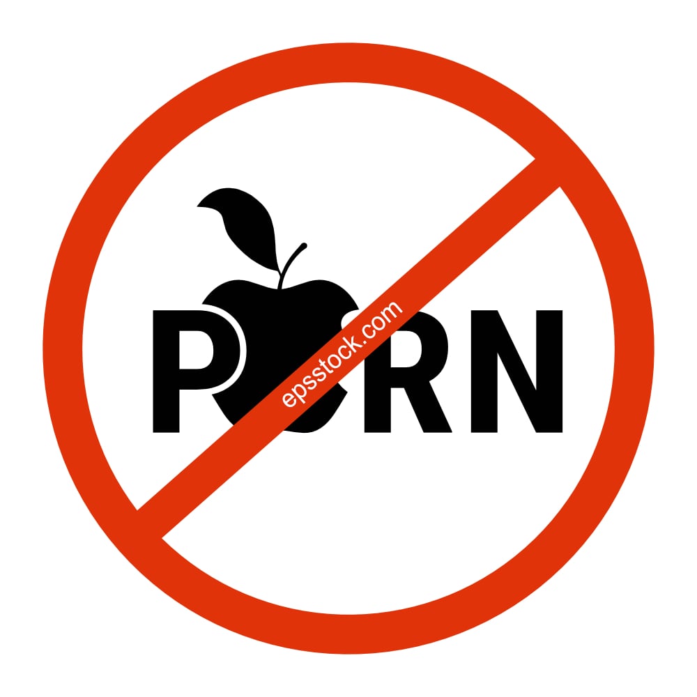 no porno sign