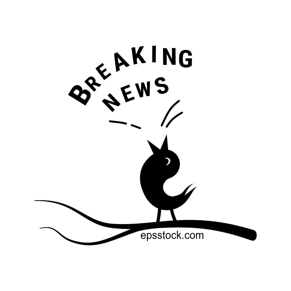 Breaking news, a chirping bird brings good news