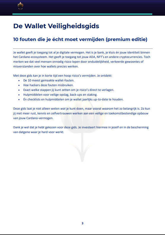 Crypto wallet veiligheidsgids