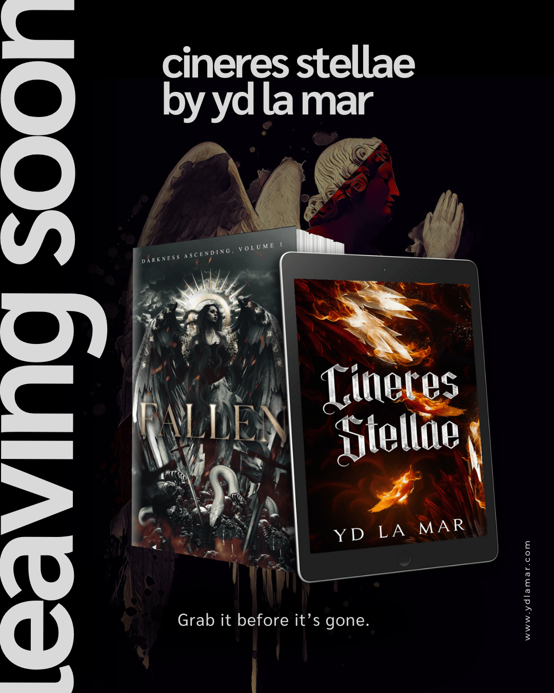 fallen: darkness ascending fallen angels demons multi author anthology horror romantic dark fantasy author yd la mar